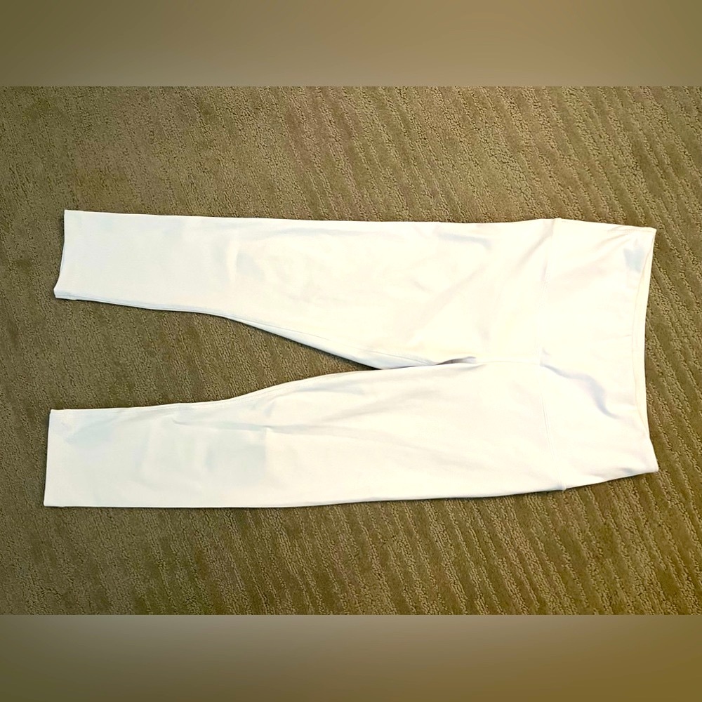 White Opaque Leggings